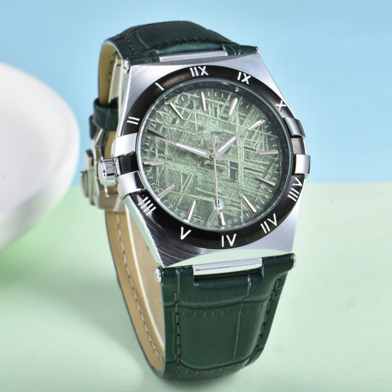 Simple Fashion Business Disc Ultra-Thin Luminous Waterproof Quartz Watch Men's Watch